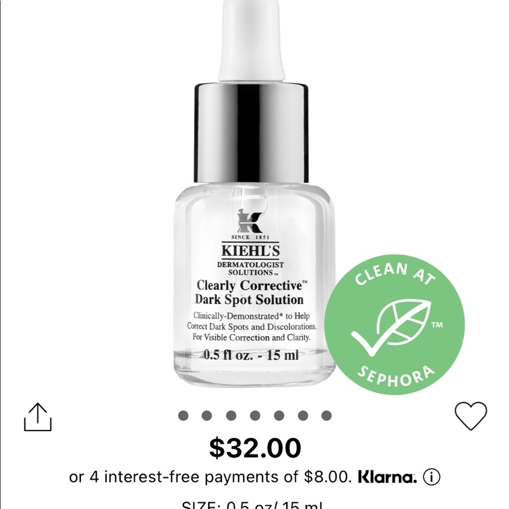 Kiehls dark spot serum